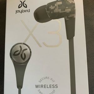 Jaybird X3 Wireless Sweat-Proof, like new!